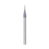 Drillpro 10 PCS 1 mm HRC55 TiAlN 4 flûtes Fraise en bout Fraise en carbure de tungstène Fraise CNC Outil