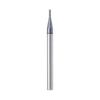 Drillpro 10 PCS 1.5 mm HRC55 TiAlN 4 flûtes Fraise en bout Fraise en carbure de tungstène Fraise CNC Outil