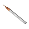 Drillpro 10 pcs 1mm 4 Flûtes Fraise En Carbure De Tungstène Fraise HRC55 AlTiN Revêtement Fraise En Fin CNC Outil