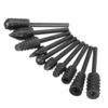 Drillpro 10 Pcs 3mm Jante Rotary File Forets Rotary File Cutter Rotary Rasp Set Outil De Menuiserie