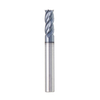Drillpro 10 PCS 6 mm HRC55 TiAlN 4 flûtes Fraise en bout Fraise en carbure de tungstène Fraise CNC Outil
