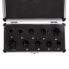 Drillpro 10 Pcs Impact Bas Profil Endommagé Boulon Écrou Extracteur Remover Socket Outil Set Boulon Écrou Vis Enlèvement