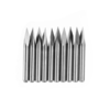 Drillpro 10 pièces 3.175mm tige 30 degrés 0.1 / 0.2 / 0.3mm embout de gravure outil CNC