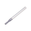 Drillpro 10 pièces 3mm HRC55 TiAlN 2 flûtes fraise en bout fraise en carbure de tungstène fraise CNC outil