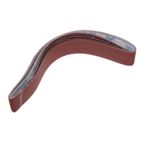 Drillpro 10 pièces 40 à 1000 grains 40mm x 740mm bandes abrasives pour meuleuse dangle accessoire de ponceuse à ban