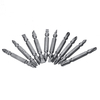 Drillpro 10 pièces 65mm embouts de tournevis magnétiques 1/4 pouces tige hexagonale PH / PZ / FL jeu dembouts de to