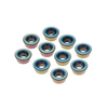 Drillpro 10 pièces bleu Nano HRC52 RDMT10T3MOTN NB7010 inserts en carbure inserts doutils de tournage