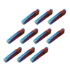 Drillpro 10 pièces HRC45 bleu Nano MGMN200-G Insert en carbure de 2 mm pour porte-outil de tournage MGEHR / MGIVR