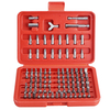 Drillpro 100 pcs Tournevis Embout Set Embout De Sécurité Set Chrome Vanadium Acier Assortiment Set Embouts Carrés À Vis