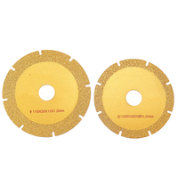Drillpro 100mm / 110mm 8T Diamant Vu Le Carbure De Silicium Lame Disque De Découpe Fendue Pour Marbre Céramique