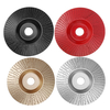 Drillpro 100mm carbure de tungstène disque de façonnage du bois disque de sculpture 16mm alésage meule de ponçage pour m