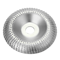 Drillpro 100mm courbe disque de forme extrême carbure de tungstène disque de sculpture sur bois meuleuse roue disque abr