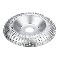 Drillpro 100mm Curve Extreme Shaping Disc Silver Silver Carving Disc Disque de meulage en carbure de tungstène pour 1001