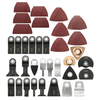 Drillpro 100pcs Mix lame de scie multifonction oscillante pour outils oscillants Fein Makita
