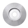 Drillpro 100x16 / 110x22mm Biseau Arc Disque de sculpture sur bois Disque de façonnage Disque de carbure de tungstène Me