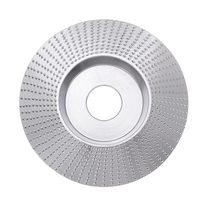 Drillpro 100x16 / 110x22mm Biseau Arc Disque de sculpture sur bois Disque de façonnage Disque de carbure de tungstène Me