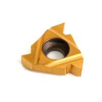 Drillpro 10pcs 16ER AG60 Inserts de filetage en carbure pour outil de tournage SER1212H16