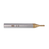 Drillpro 10PCS 2.0mm Titanium Coated HSS 4 Flute End Mill Cutter CNC Drill Bit Milling Cutter