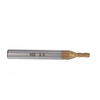 Drillpro 10PCS 3.0mm Titanium Coated HSS 4 Flute End Mill Cutter CNC Drill Bit Milling Cutter
