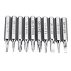 Drillpro 10pcs 4mm CR-V Tournevis Embout Phillips Phillips Torx Batch Head Bit Outil De Réparation De Téléphone Mobile