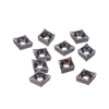 Drillpro 10pcs CCMT060204-SM Insert de carbure pour SCLCR tournant porte-outil