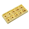 Drillpro 10pcs CNMG120408-MA US735 Insert en carbure Plaquettes de porte-outil de tournage