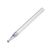 Drillpro 10PCS R1.25mm Nez à bille en carbure de tungstène Fraise en bout HRC55 TiAlN Revêtement End Milling Cutter CNC