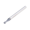 Drillpro 10PCS R1.5mm Nez à bille en carbure de tungstène Fraise en bout HRC55 TiAlN Revêtement End Milling Cutter CNC T