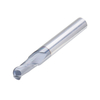 Drillpro 10PCS R5mm Nez à bille en carbure de tungstène Fraise en bout HRC55 TiAlN Revêtement End Milling Cutter CNC Too