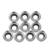 Drillpro 10pcs RCGT10T3 MOAK H01 Fraise à plaquette au carbure CNC Tool Insert utilisée pour laluminium