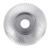 Drillpro 110mm carbure de tungstène Arc disque de façonnage du bois disque de sculpture 22mm alésage meule de ponçage po