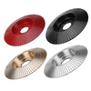 Drillpro 110mm carbure de tungstène biseau disque de façonnage de bois disque de sculpture 22mm alésage ponceuse meule p