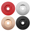 Drillpro 110mm carbure de tungstène disque de façonnage du bois disque de sculpture 22mm alésage meule de ponçage pour m