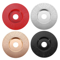 Drillpro 110mm carbure de tungstène disque de façonnage du bois disque de sculpture 22mm alésage meule de ponçage pour m