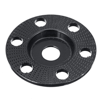 Drillpro 110mm carbure de tungstène voir à travers le disque de façonnage du bois disque de sculpture plat avec trou 22m
