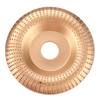 Drillpro 110x22mm Meuleuse dangle Disque de façonnage du bois Ponçage Sculpture Outil rotatif pour le bois Disque a
