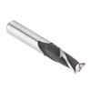 Drillpro 12-20mm 2 Flûtes Fraise HSS-CO Fraiseuse CNC pour acier