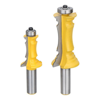 Drillpro 1/2 pouce 12mm tige porte à onglets tiroir moulage routeur peu main courante ligne coupe Tenon coupeur pour out