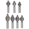Drillpro 1/2 Pouce Tête De Routeur Bord Convexe Coupe-Ongles Round Arc Sculptant Bit Lame De Routage Du Bois