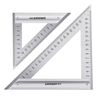Drillpro 120 / 180mm métrique outil de disposition carrée en acier inoxydable règle triangulaire angle