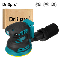 Drillpro 125 mm Vitesse réglable à trois vitesses avec polisseuse électrique sans balais