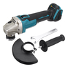 Drillpro 125mm Meuleuse dangle régulée à 4 vitesses Li-ion rechargeable Batterie Meuleuse électrique sans balais Ma