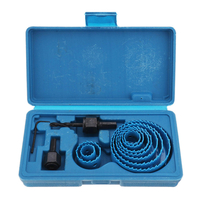 Drillpro 12pcs 19-76mm Trou Scie Trépan Trousse Trépan Perceuse Outil De Travail Du Bois