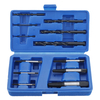 Drillpro 12Pcs Extracteur de vis endommagé / Ensemble de forets Kit de retrait de goujon de boulon avec étui