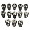 Drillpro 13pcs 1-13mm ER20 CNC Machine de Sculpture à Fraiser Collets de Serrage
