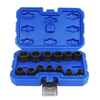 Drillpro 13Pcs Impact endommagé Bol Remover Écrou Extracteur Socket Tool Set Boulon Écrou Vis Enlèvement Socket Clé