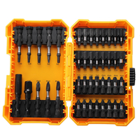 Drillpro 1/4 pouce adaptateur de douille 18/42 pièces ensemble de bits de tournevis S2 acier Impart tournevis foret pour