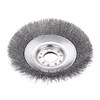 Drillpro 150mm tête de coupe-fil en acier dérouillant la roue de désherbage Herbe Brosse Cutter Dépoussiérage Désherbage