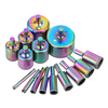 Drillpro 15pcs 6-50mm Titane Diamant Trou Scie Trépan Ensemble De Tuile Céramique Verre Marbre Forets