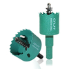 Drillpro 16-40mm M42 HSS Scie Cloche Foret À Pointe En Métal Pour Aluminium Fer Bois